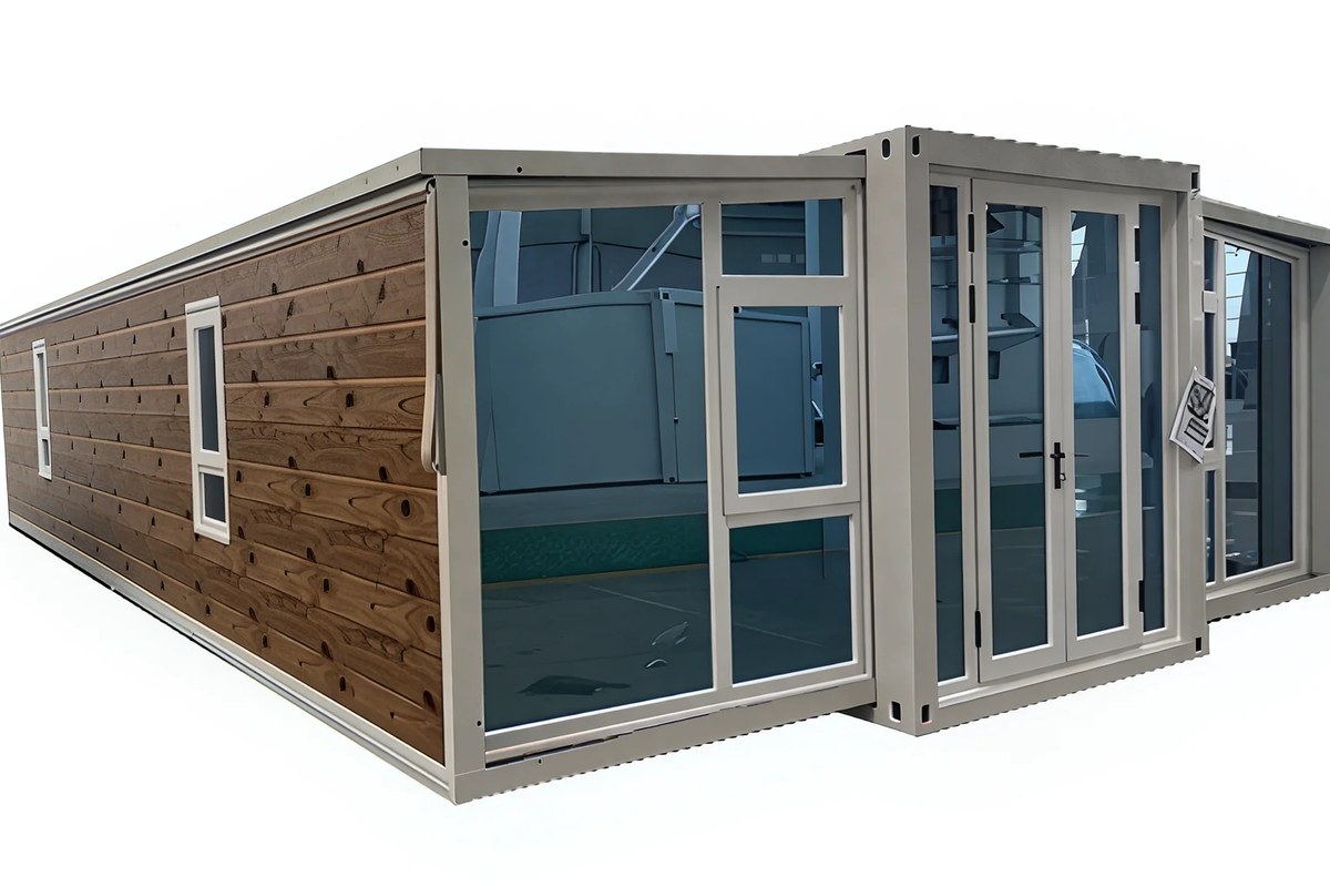 container home front elevation